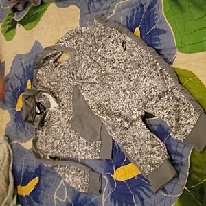 Nike Toddler 24M Gray Track Suit Set Pants Jacket